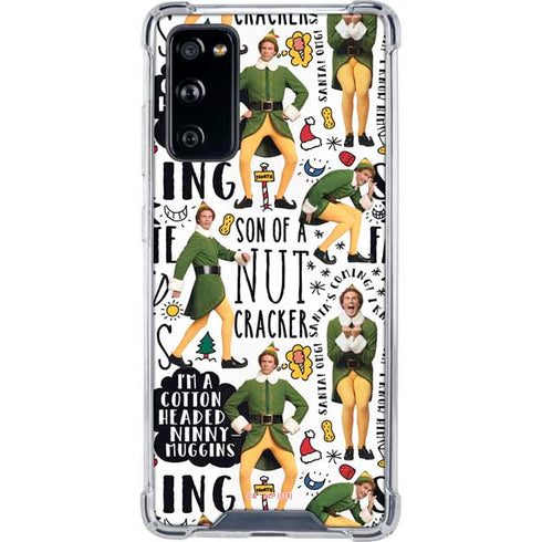 Elf Pattern Galaxy S20 FE Clear Case